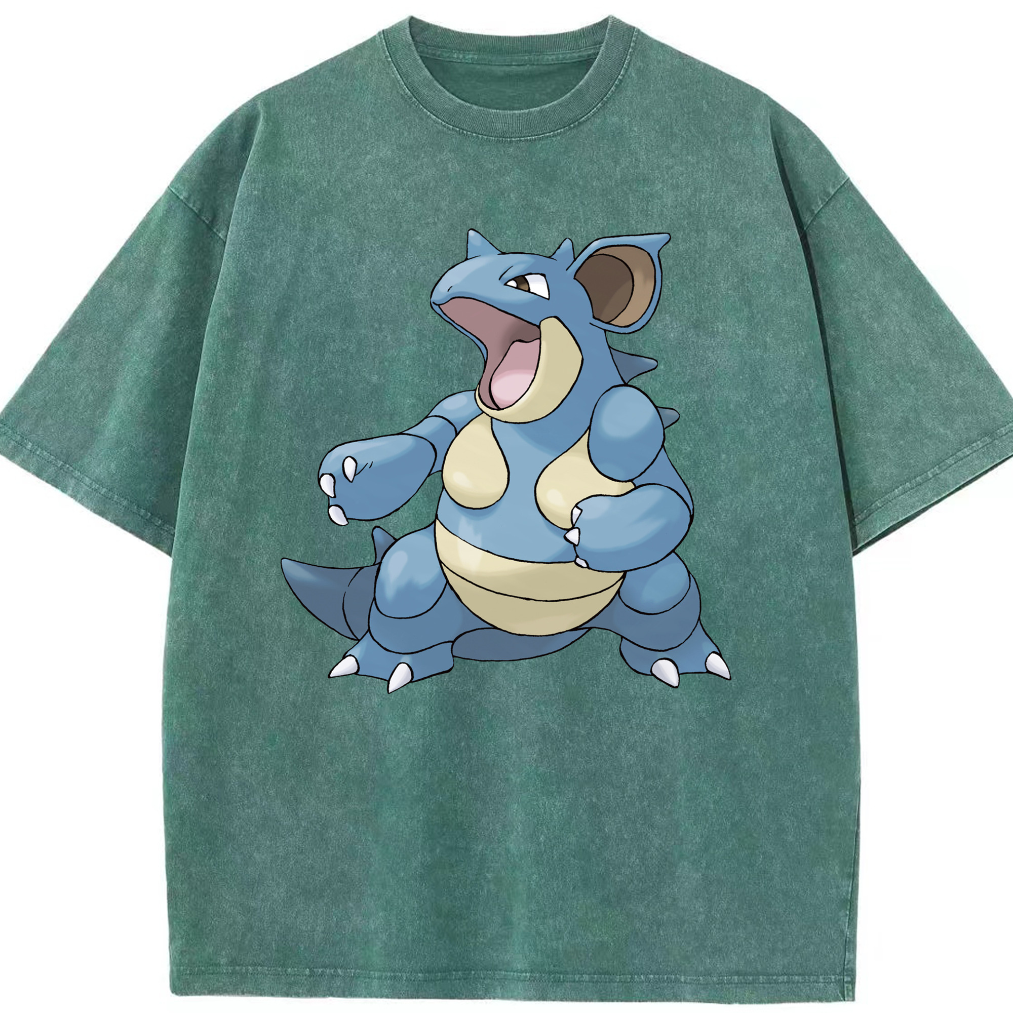 （画像用） ポケットモンスター Pokémon 綿100% ヴィンテージ風 半袖Tシャツ（フロントプリント）